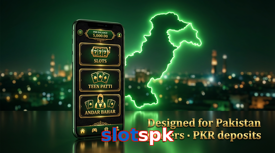 Main screen of Slotspk pk page for PK players